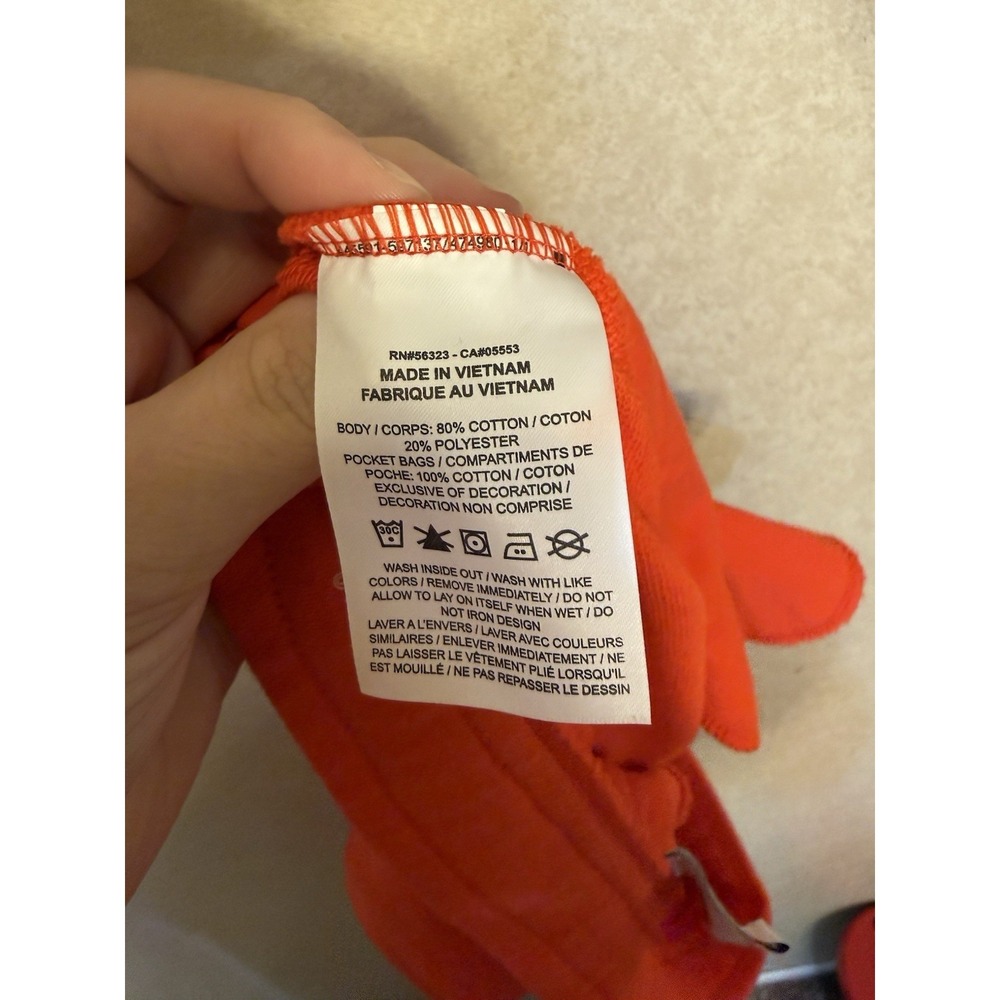 Nike Sportswear Club Fleece Shorts Women's XL Orange Drawstring Lounge Casual - Picture 9 of 14